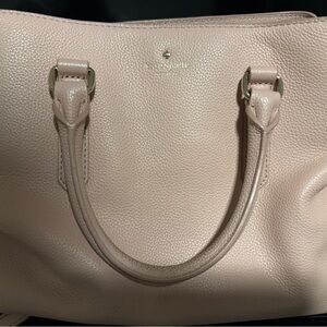 Elegant Blush Satchel by Kate Spade